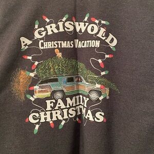 Griswold Family Christmas Holiday  sweatshirt Gray